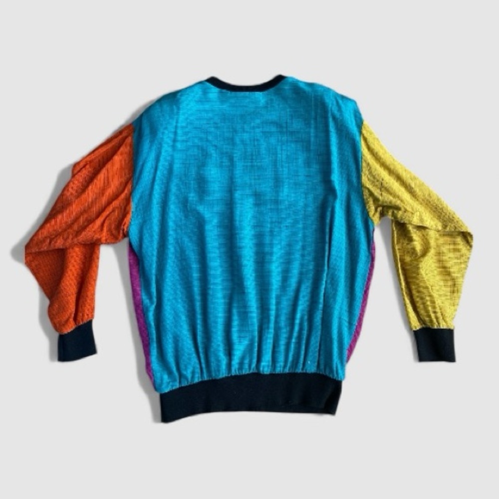 Karen Kane Colorblock Rayon Long Sleeve Top Women’s 8 - Picture 9 of 10
